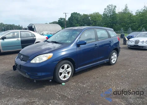 2003 Toyota Matrix Xr z USA, uszkodzony, nr VIN 2T1LR32E03C139780